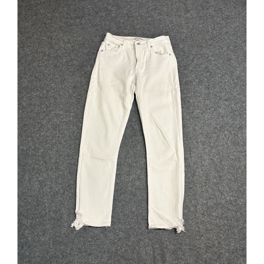 AGOLDE Toni Jeans Womens 25 White Skinny Stretch Denim